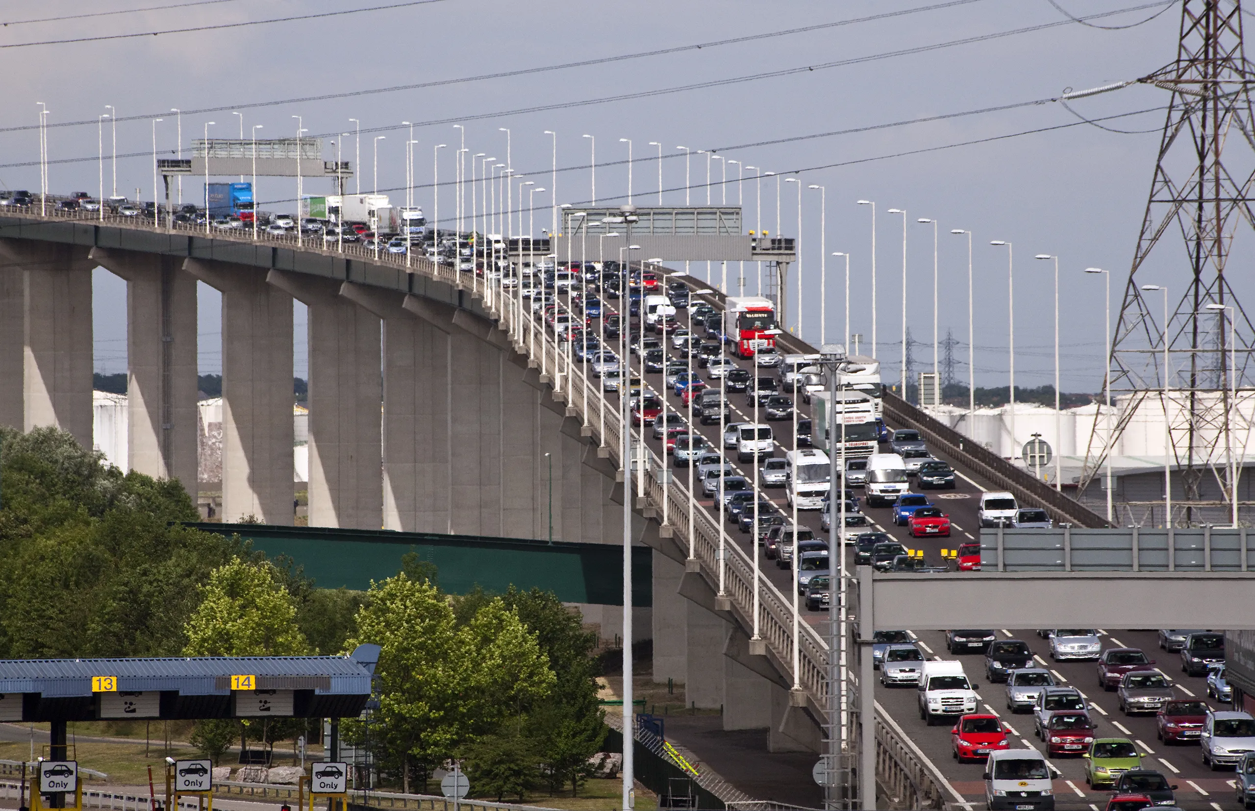 M25 Darford crossing showcase